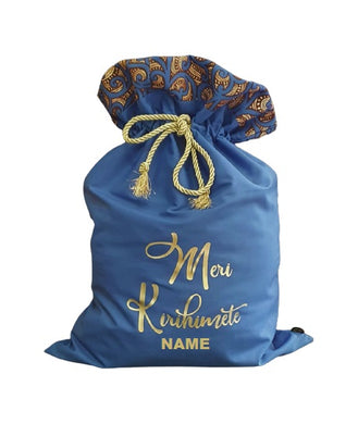 Christmas Sack Blue - Custom Name